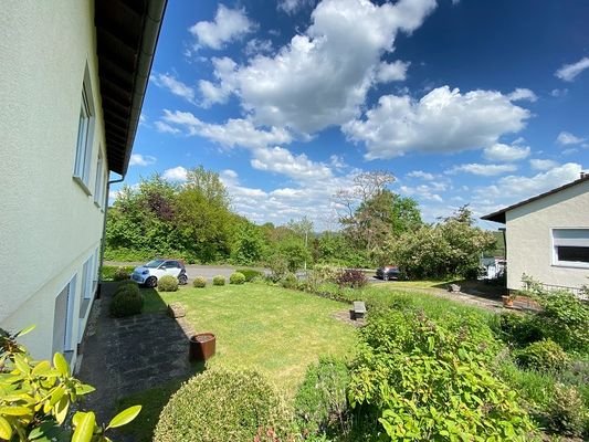 Gartenansicht Terrasse