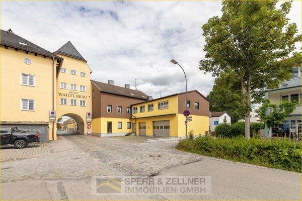 Außenansicht Garagenhof