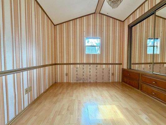 Schlafzimmer im Fertighaus