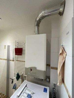 Heiztherme im Bad Wohnung 1
