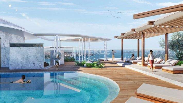 Sea View Flats in the Central Location at Beşiktaş İstanbul