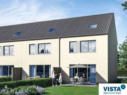 Visualisierung Gartenseite - VISTA L-RH