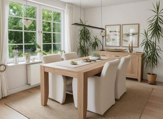 Esszimmer "KI-kreiert"