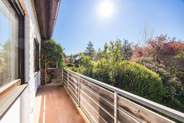 Balkon im Obergeschoss