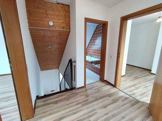 Flurbereich im Dachgeschoss