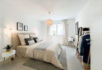 Musterwohnung Schlafen