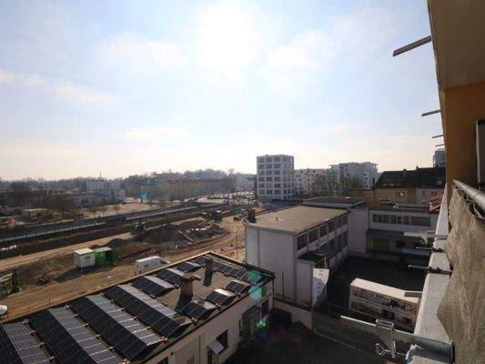 Ausblick vom Südbalkon