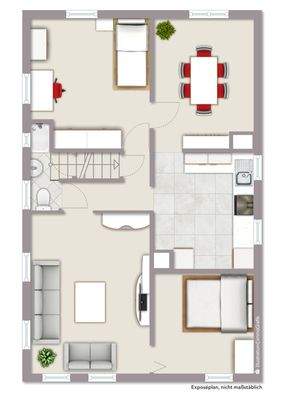 Grundriss Obergeschoss