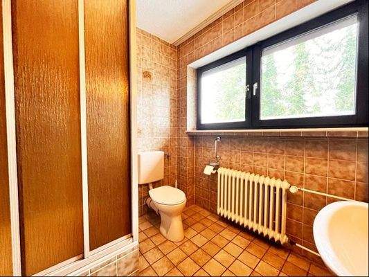 Tageslicht-Duschbad im EG