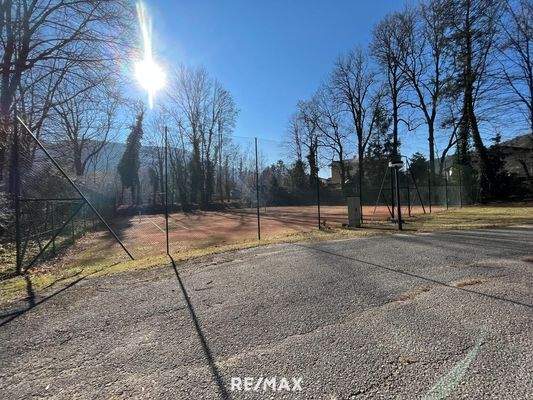 Tennisplatz im Schlosspark