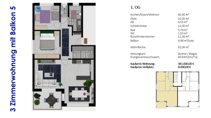 1. Obergeschoss links