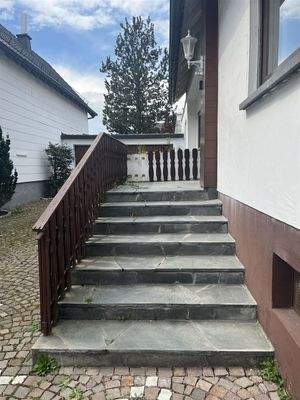 Aufgang zum Hauseingang