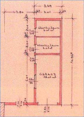 Grundriss Garage Nr.5