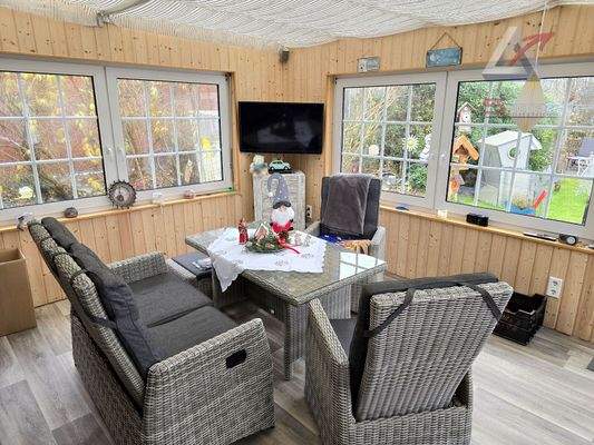 gemütlicher Sommergarten