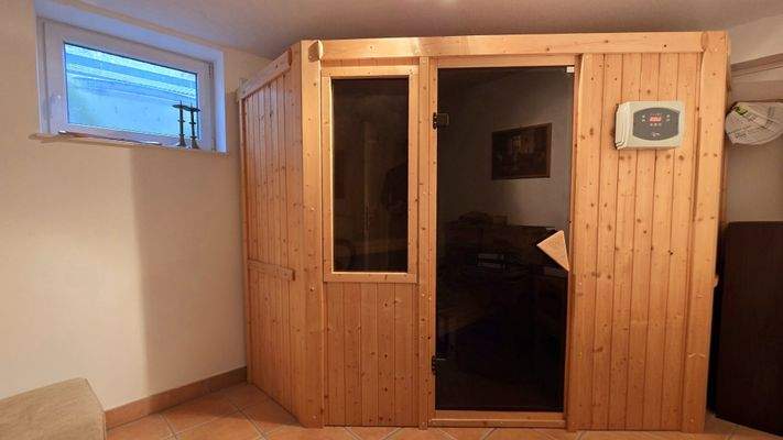 Kellerraum 3 mit Sauna