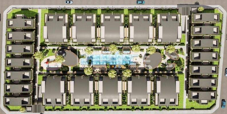 Mountain View Villas in Luxe Complex in Antalya Dosemealti