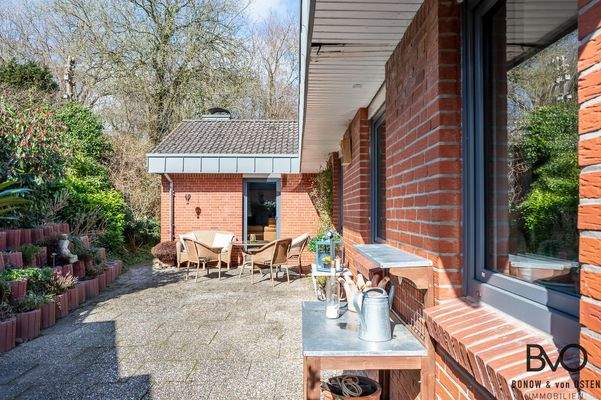 Windgeschützt und sonnig