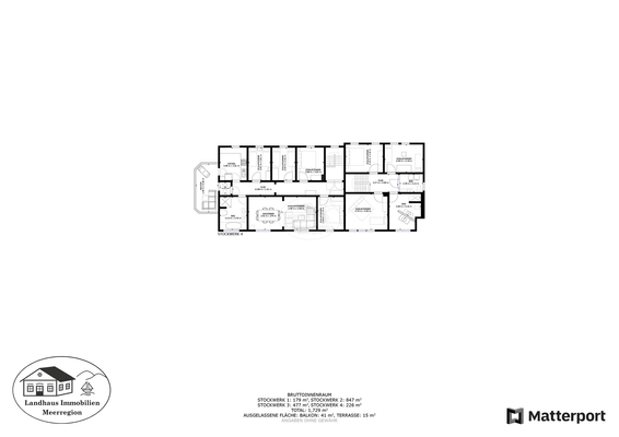 Grundriss Skizze, 2. OG