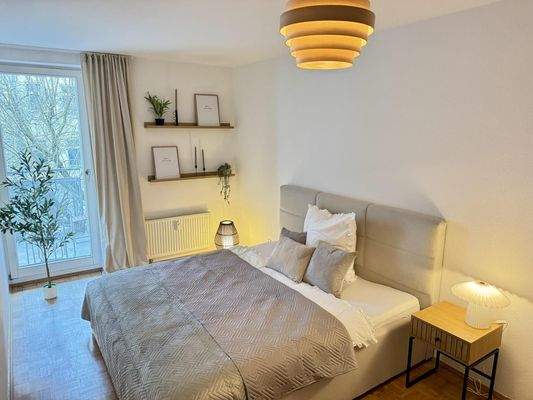 Gemütliches Polsterbett