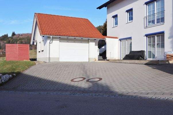 Parkplatzsituation auf eigenem Grundstück