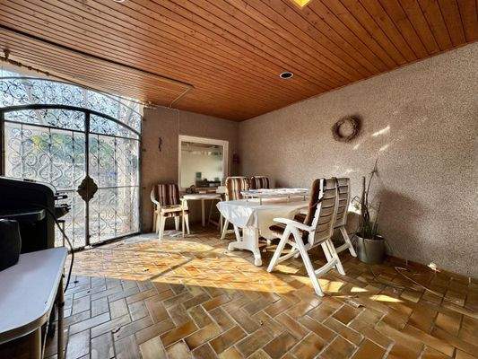 Überdachter Bereich