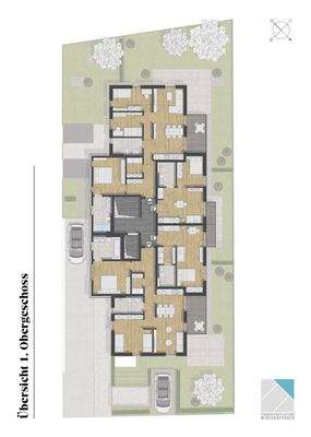 Übersicht Obergeschoss