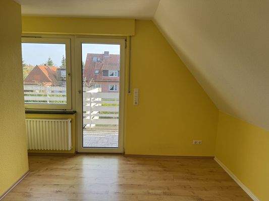 Schlafzimmer mit Balkon