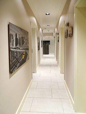 Flur zum „Westflügel“