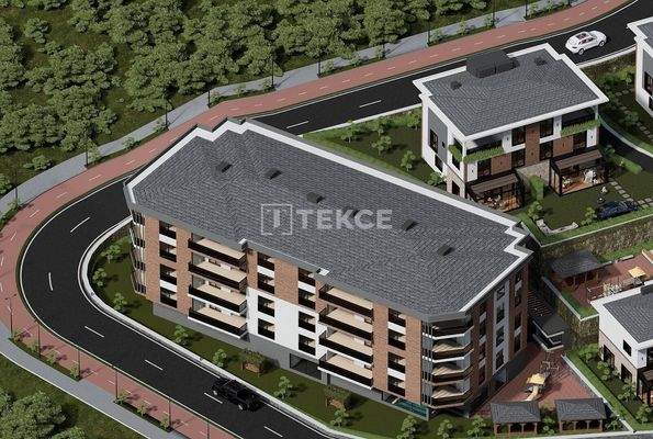 Apartments with Stylish Design in a Complex in Trabzon