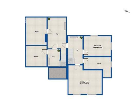 Grundriss Kellergeschoss
