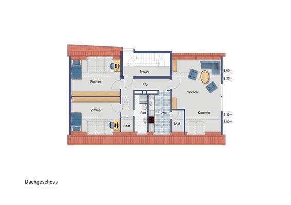 Grundriss Dachgeschoss