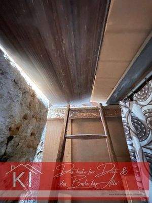 Zugang eventueller Spitzboden