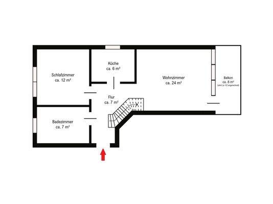 Grundriss 1. Obergeschoss