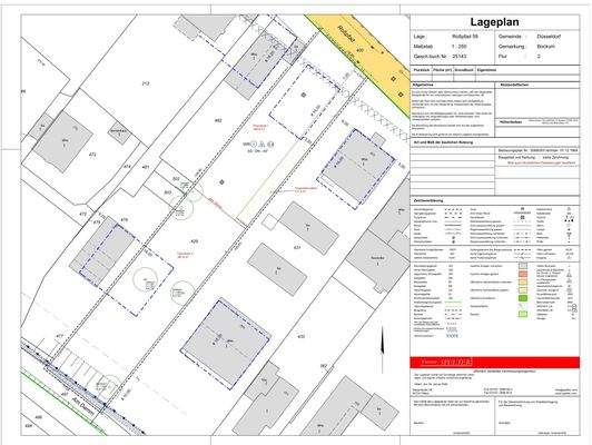 Grundstücksgröße des Straßengrundstücks