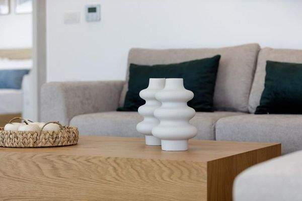 Kreta, Kefalas: Erstaunliche Steinvilla mit Meerblick und Pool zu verkaufen