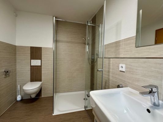 Dusche bodentief