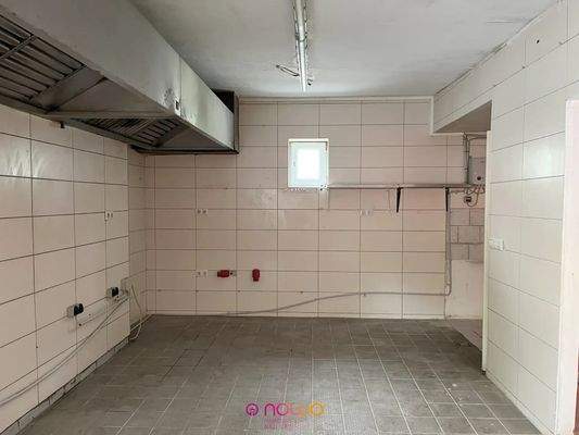 Der Küchenbereich im Laden