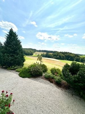 Ausblick Balkon