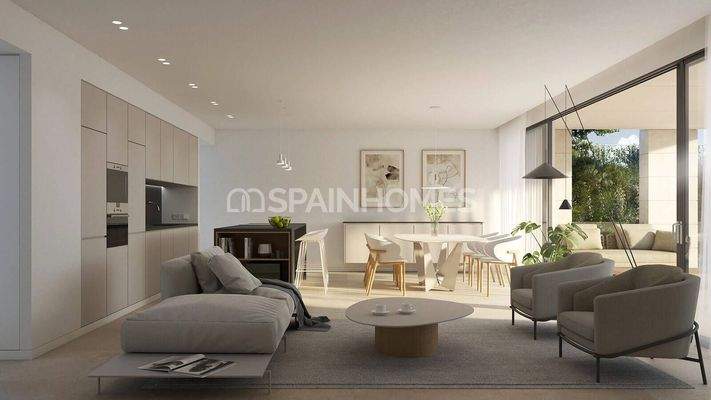 Flats in Elviria, Marbella with Rooftop Pools and Solariums