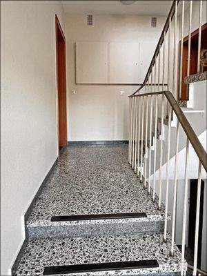 Ordnung und Sauberkeit im Treppenhaus