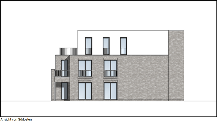 Ansicht von Südosten