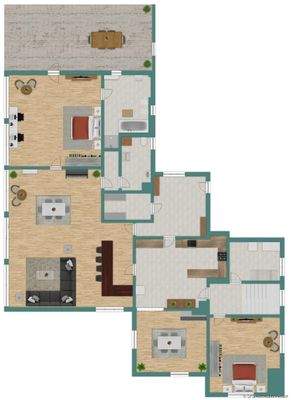 Grundriss Skizze Erdgeschoss