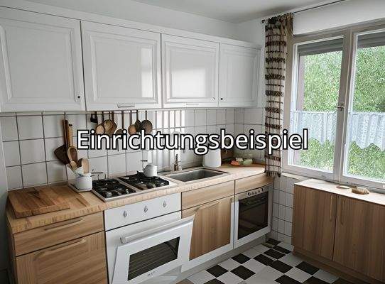 Küche Einrichtungsbeispiel