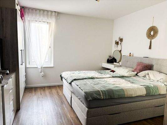 Schlafzimmer mit Nordausrichtung