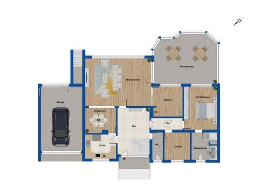 Grundriss Erdgeschoss