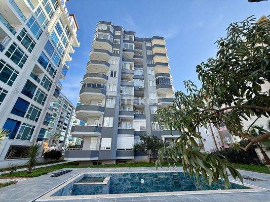 Fully Furnished Flat 530 Meters from the Beach in Alanya Antalya