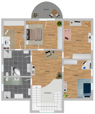 Grundriss DG