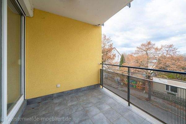 Balkon mit West-Ausrichtung