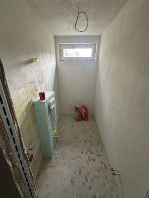 Anschlüsse für WC vorbereitet