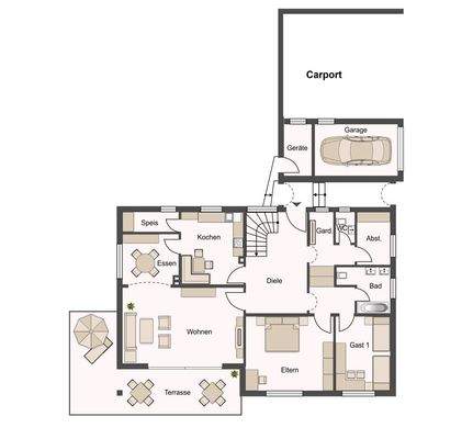 Grundriss Erdgeschoss